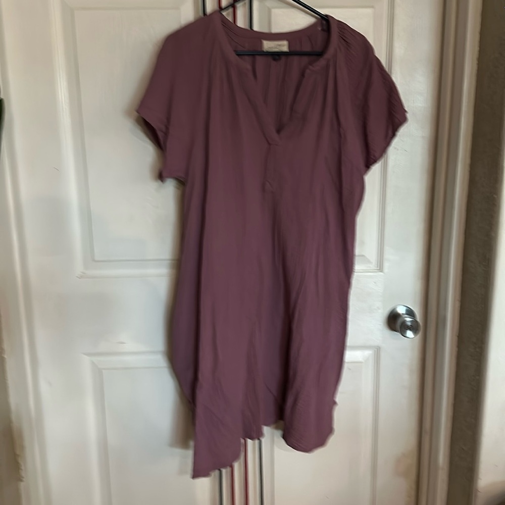 Universal Thread woman’s dress. Purple and comes just above the knee, size L